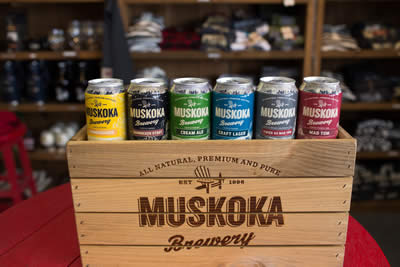 Muskoka Brewery Beer Choices